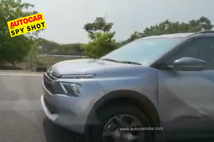 Citroen C3 Aircross inches closer to launch; testing continues