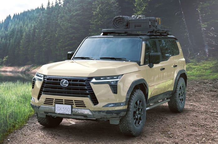 New Lexus GX 550 revealed; previews future Land Cruiser Prado SUV