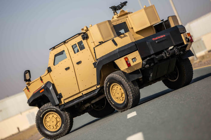 Indian Army starts receiving Mahindra Armado armoured vehicle