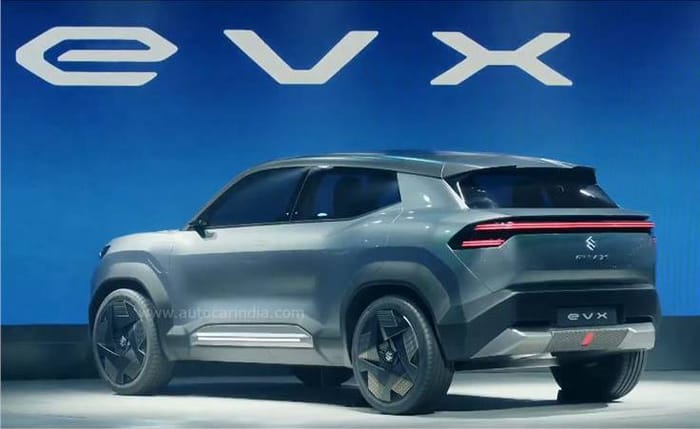 Maruti Suzuki eVX EV SUV spied for the first time