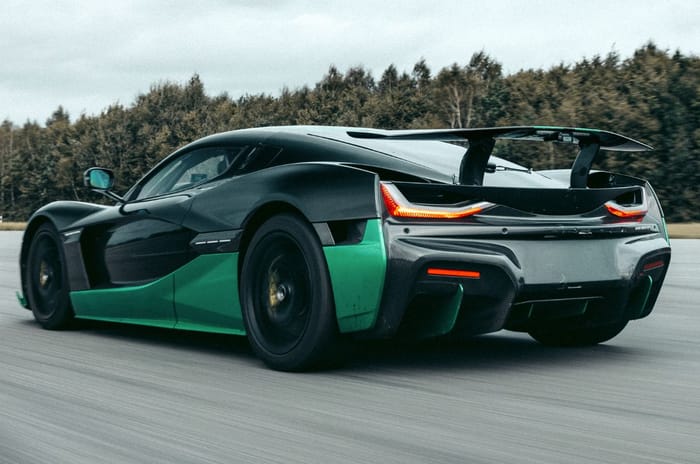 Rimac Nevera hits 275kph in reverse; sets world record