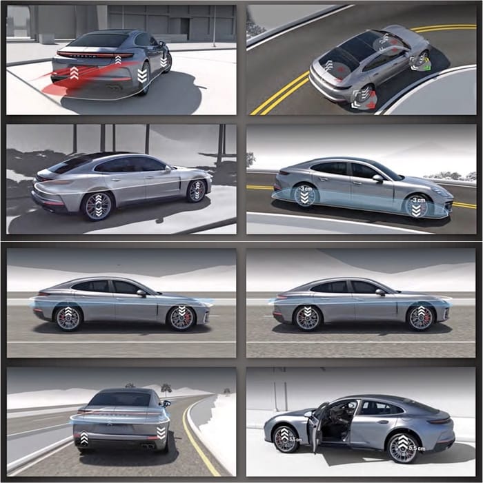 New Porsche Panamera revealed with more potent hybrid V8, active suspension