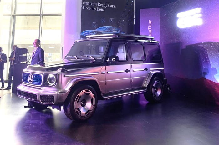 Mercedes EQG concept