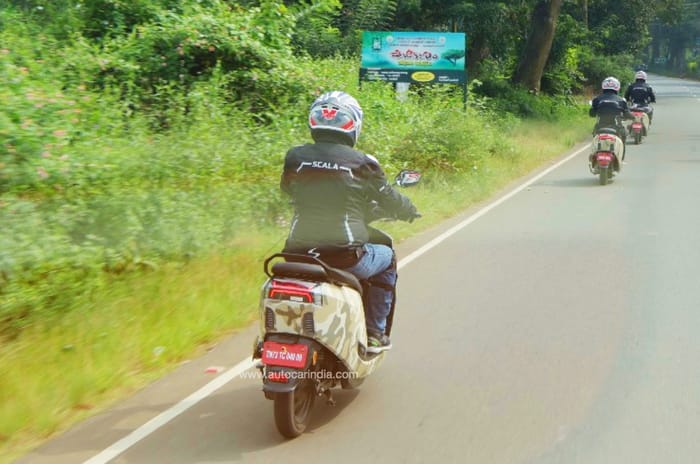 Ampere NXG e-scooter spotted testing, could launch soon