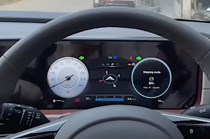 Hyundai Creta facelift interior uncovered in real world pictures