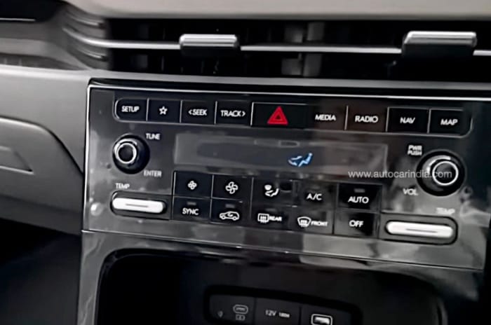 Hyundai Creta facelift interior uncovered in real world pictures