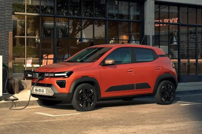 Updated Dacia Spring revealed, based on the Kwid EV