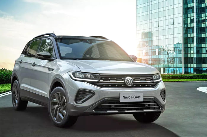 Volkswagen T-Cross facelift for emerging markets revealed