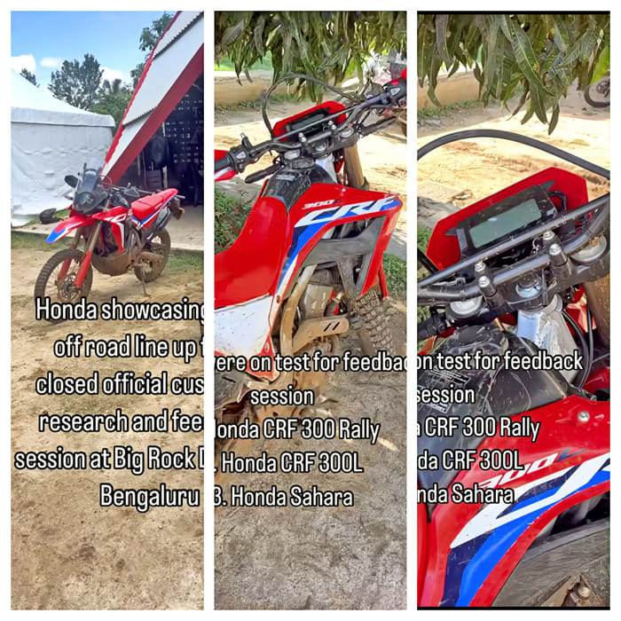 Honda CRF300 Rally being evaluated for India launch