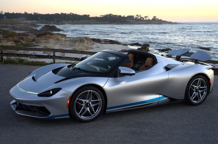 One-off Pininfarina Battista Targamerica breaks cover