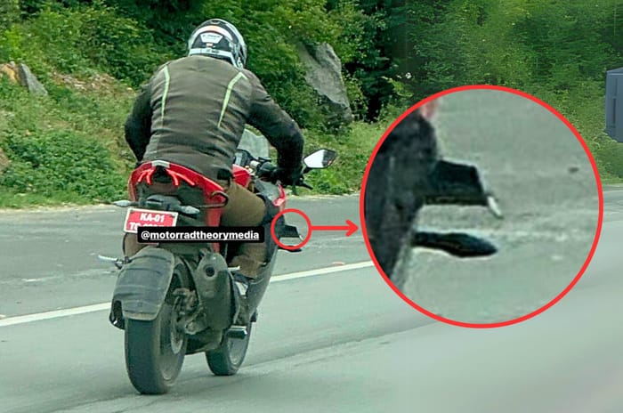 TVS Apache RR 310 could soon be updated with winglets