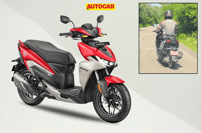 Hero Xoom 125R spotted testing ahead of India launch