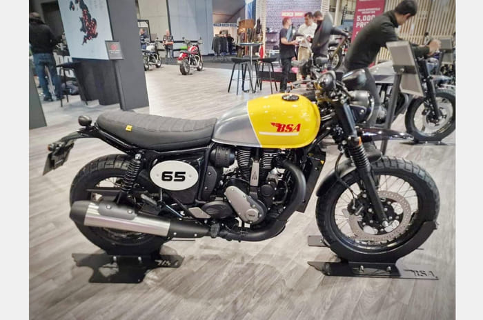 BSA B65 scrambler based on Gold Star 650 revealed