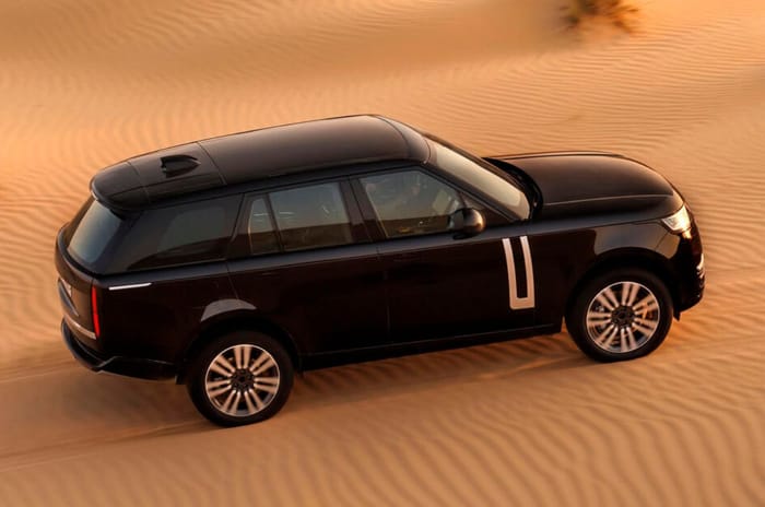 Range Rover electric undergoes high temperature testing in UAE
