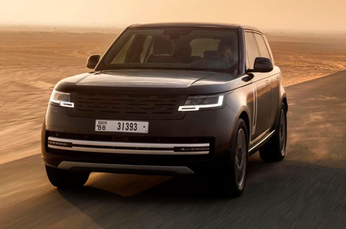 Range Rover electric undergoes high temperature testing in UAE