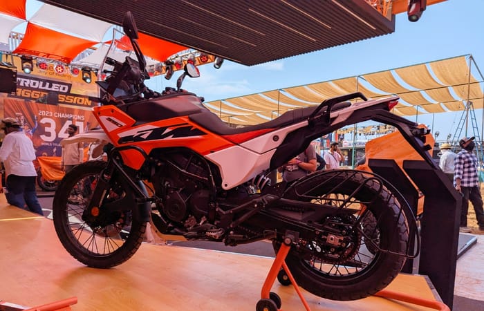 KTM 390 Adventure S revealed at IBW ahead of launch