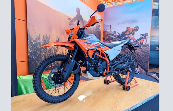 KTM 390 Adventure S revealed at IBW ahead of launch