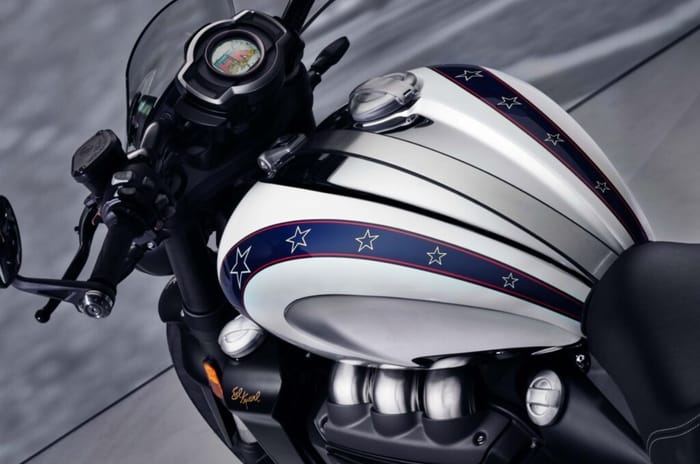 Triumph Rocket 3 Evel Knievel edition unveiled