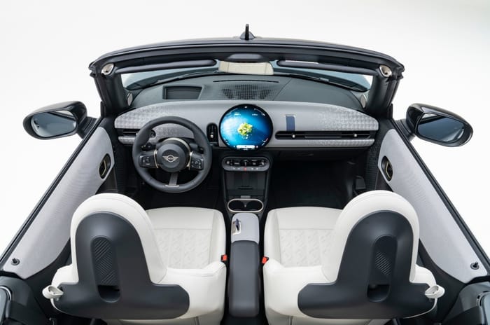 2025 Mini Convertible Cooper S interior