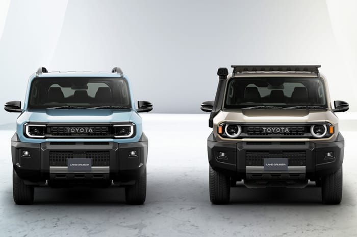 2025 Toyota Land Cruiser FJ front both headlight types