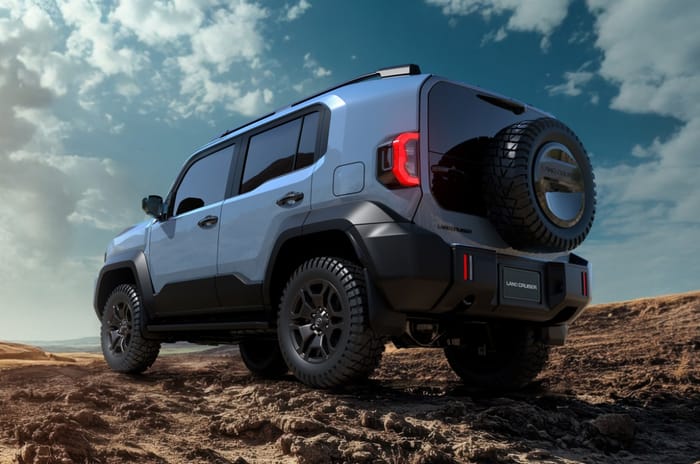 2025 Toyota Land Cruiser FJ rear right side