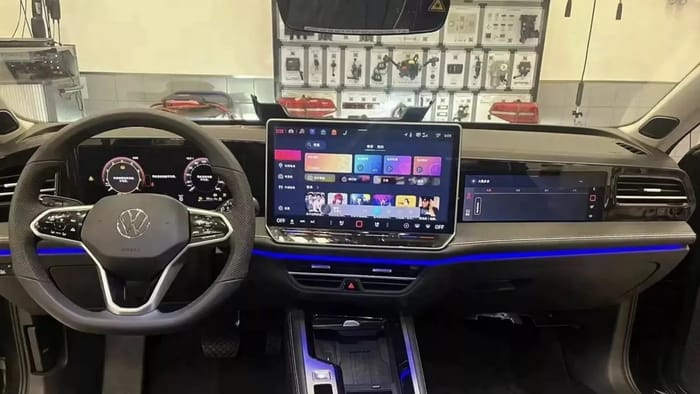 Volkswagen Passat sedan lives on as Magotan in China, gets three screens