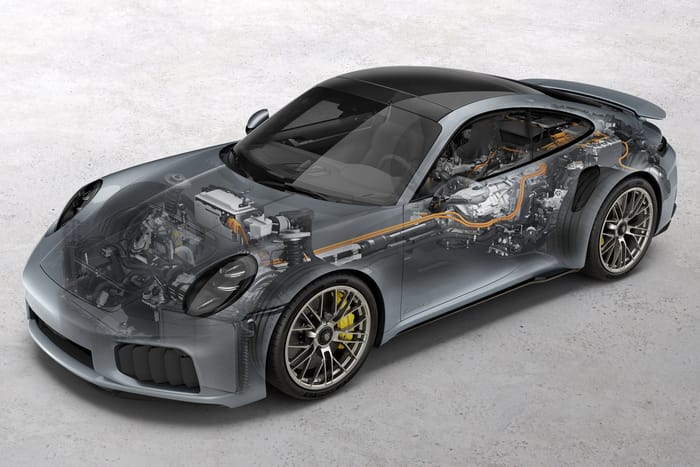 Munich Motor Show: New hybrid Porsche 911 Turbo S revealed