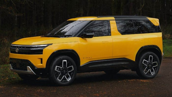 Tata Sierra design patent previews production-spec SUV