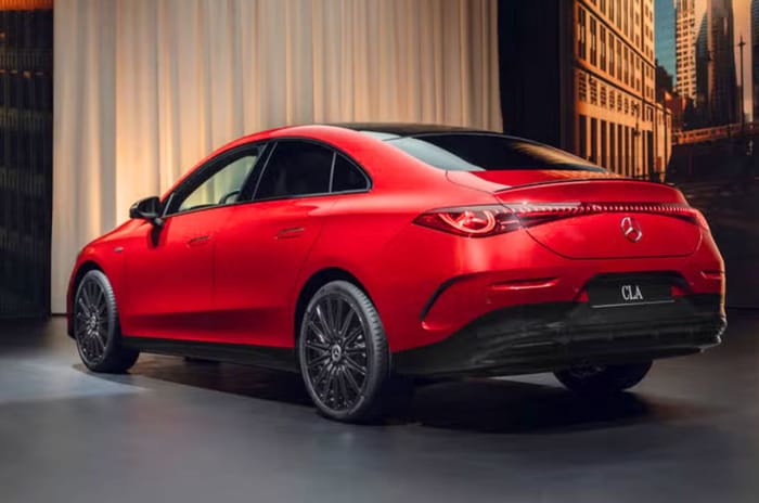 2025 Mercedes CLA debuts with both electric and hybrid powertrains