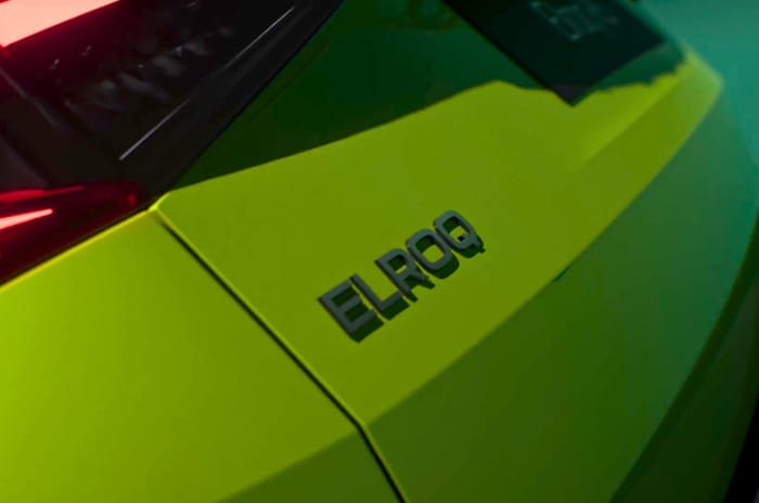 Skoda Elroq RS black badges