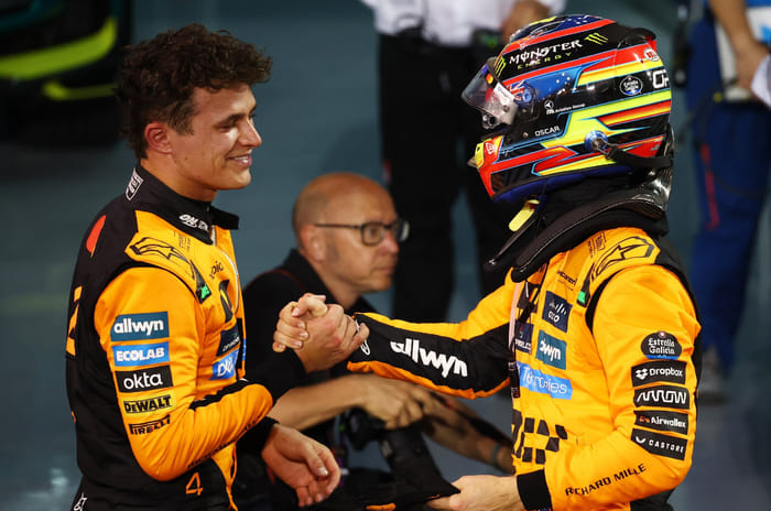 Norris, Piastri F1 Bahrain GP