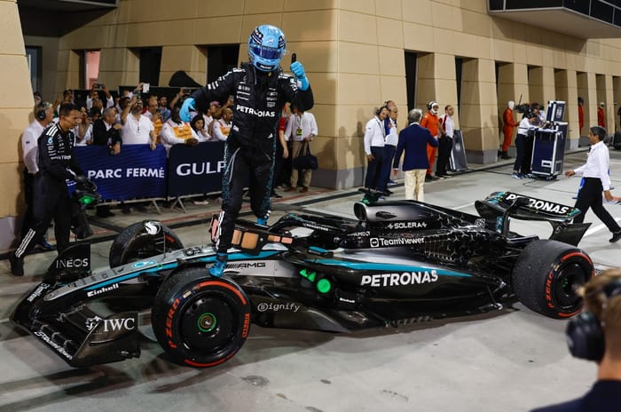 George Russell F1 Bahrain GP