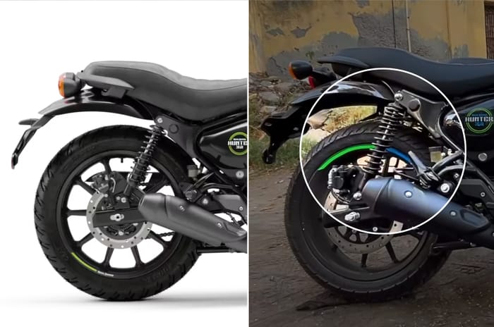 Updated Royal Enfield Hunter 350 spotted ahead of launch