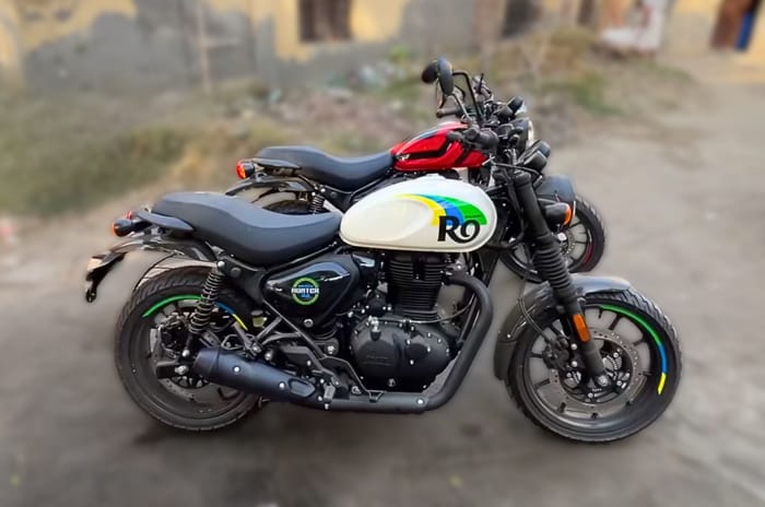 Updated Royal Enfield Hunter 350 spotted ahead of launch