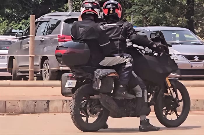 BMW F 450 GS spotted testing in India
