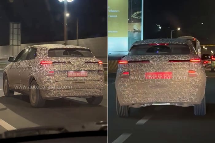 Vinfast VF 6 spied testing in India