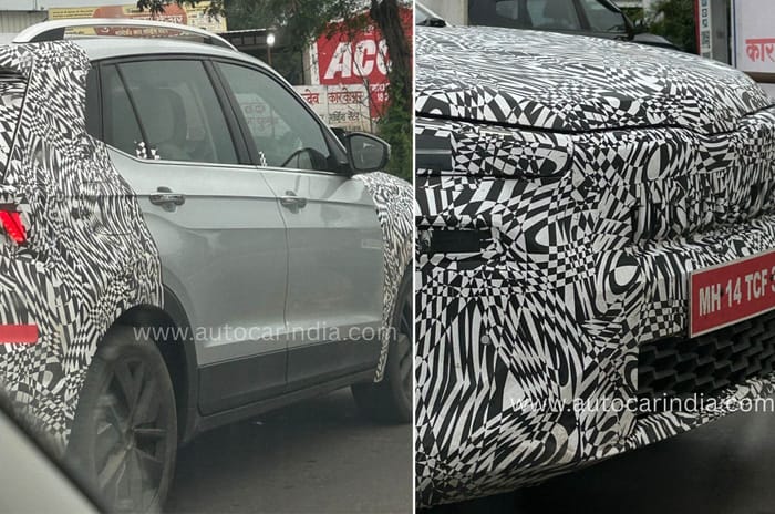 Skoda Kushaq facelift spied with new design details