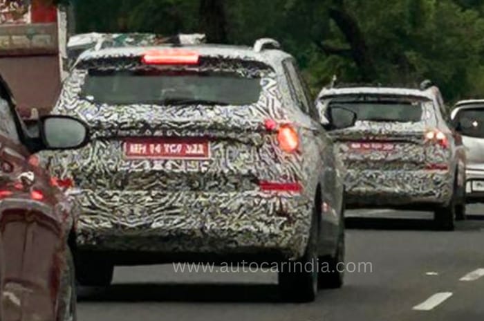 Skoda Kushaq facelift spied with new design details