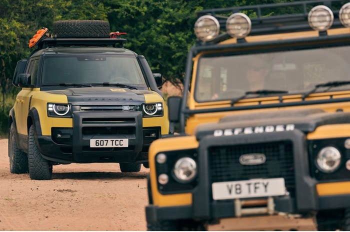 Defender 110 Trophy Edition inspired by Camel Trophy SUVs revealed