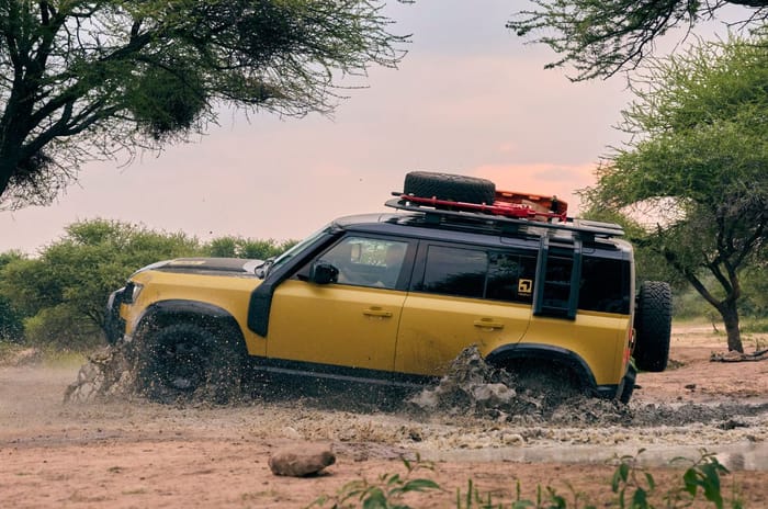 Defender 110 Trophy Edition inspired by Camel Trophy SUVs revealed