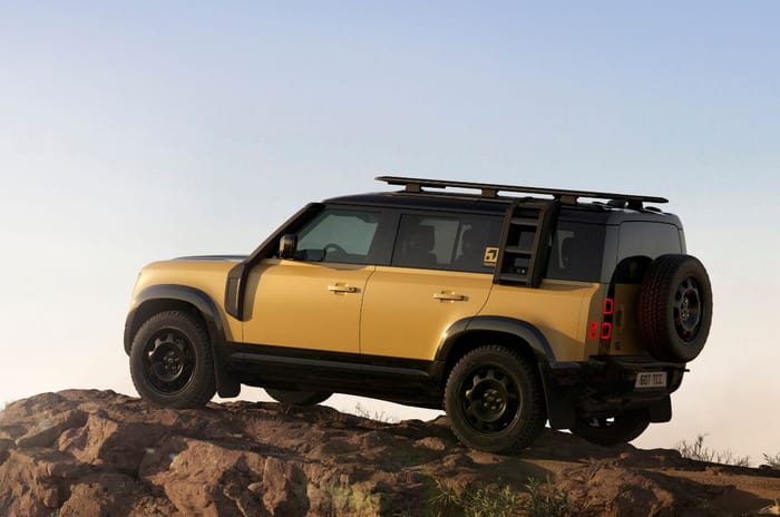 Defender 110 Trophy Edition inspired by Camel Trophy SUVs revealed