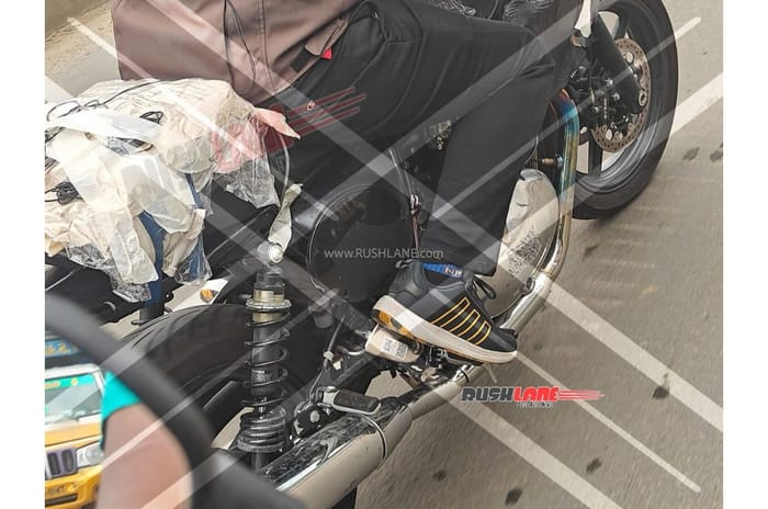Royal Enfield Continental GT 750 spied testing