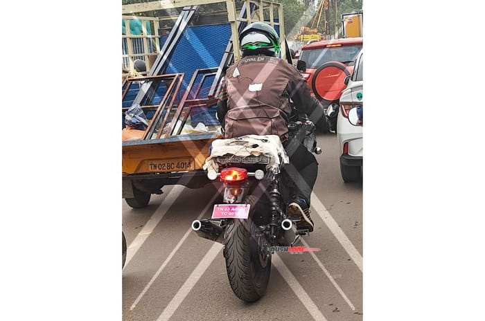 Royal Enfield Continental GT 750 spied testing
