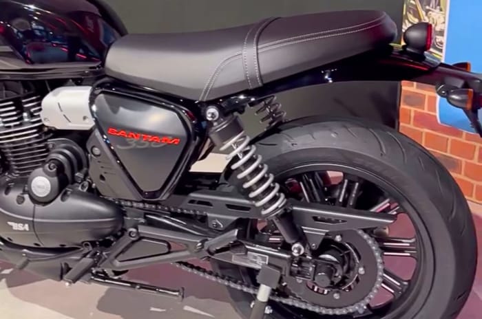 BSA Bantam 350 rear suspension