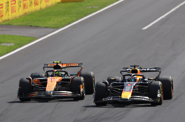 Verstappen, Norris at 2025 F1 Italian GP