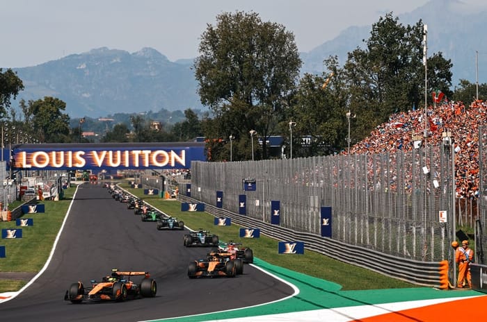 McLaren at 2025 F1 Italian GP
