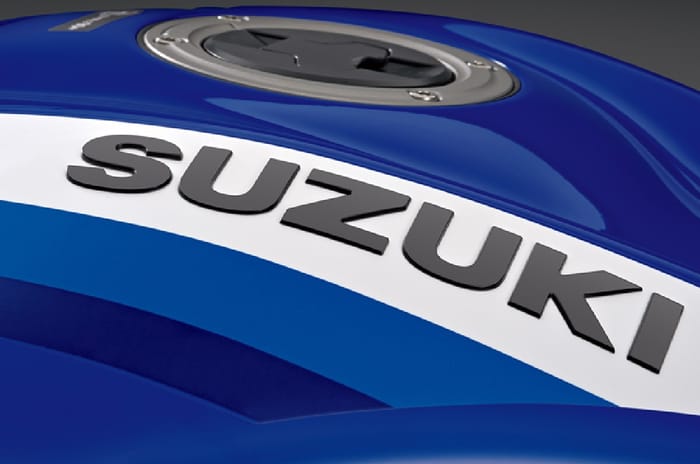 Suzuki Hayabusa special edition fuel tank logo