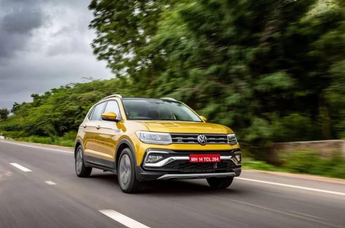 Volkswagen Taigun front quarter