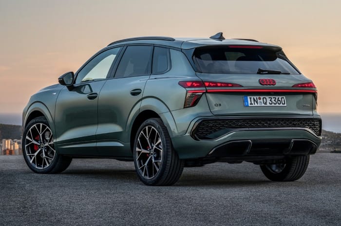 2026 Audi Q3 rear left side