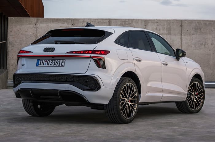 2026 Audi Q3 Sportback rear right side